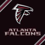 Atlanta Falcons (Stripes) LOGO POSTER 24 X 36 INCH Sweet!