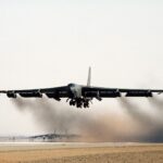 B-52 Stratofortress (Take Off) POSTER 24 X 36 Inches U.S. Military Aircraft