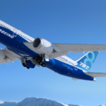 Boeing 787 Dreamliner (Over Mountains) POSTER 24 X 36 INCH Nice!