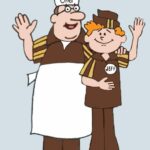 Buger Chef And Jeff Hambugers Ad POSTER 13 X 19 INCH Wall Art!