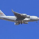 C-17 Globemaster III (Blue Skies) POSTER 24 X 36 Inches U.S. Military Aircraft