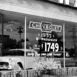 Chevy Dealer 1955 24 X 18 Inch POSTER 55 Chevy Nice!