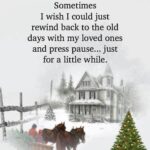Christmas Wish Memories Of The Past POSTER 24 X 18 INCH Christmas Wall Art
