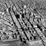 Dallas Texas Aerial view 1935 POSTER 24 X 18 Inches Wall Art