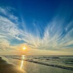 Galveston Island Texas Beach Sun POSTER 24 X 18 Inches Beautiful!!