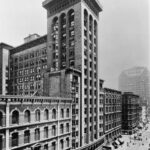 Garrick (Schiller) Theater Building Chicago 1900 POSTER 24 X 18 Inches Wall Art