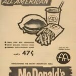 McDonalds Ad 1950s POSTER 24 X 18 Inches Vintage Wall Art Sweet!