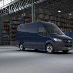 Mercedes Benz Sprinter (Panel Van) Blue Grey POSTER 24 X 36 Inches Sweet!