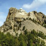 Mount Rushmore (Trees) POSTER 24 X 18 Inches Nice Wall Art