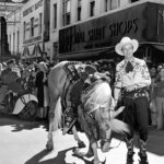 Roy Rogers and Trigger San Antonio Texas 1943 POSTER 24 X 18 Inches Wall Art