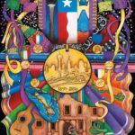 SAN ANTONIO FIESTA 2016 POSTER 24 X 36 Inches Looks beautiful
