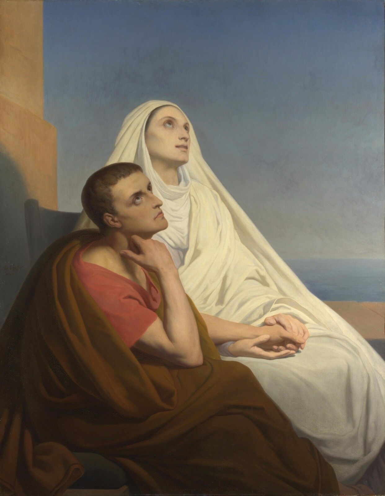 ST-MONICA-ST-AUGUSTINE-POSTER-24-X-18-INCH-Catholic-Difficult-Marriages-116263304212 ST. MONICA, ST. AUGUSTINE POSTER 24 X 18 INCH Catholic, Difficult Marriages - Image 1