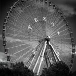 Texas Star Ferris Wheel Fair Park Dallas Texas 1985 POSTER 24 X 18 Inches ART