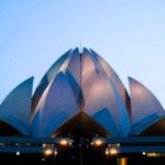 The Lotus Temple — New Delhi, India  POSTER 24 X 36 Inches NICE!
