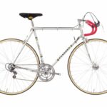 Vintage 1976 Peugeot PX-10 Bicycle (White) POSTER 24 X 36 INCH WALL ART!