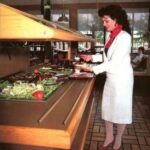Wendy's Salad Bar in the late 80s POSTER 24 X 24 Inches Wall Art