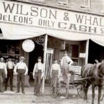 Wilson & Whaley Cash Store De Leon Texas 1900 POSTER 24 X 18 Inches WALL ART
