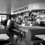 Woolworth’s Lunch Counter, 1966  POSTER 24 X 24 Inches Vintage Wall Art NICE!!