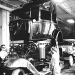 1931 FORD Model A Victoria Coupe Assembly Line POSTER 24 X 18 INCHES Vintage!