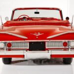 1960 Chevrolet Impala Red Convertible (Rear) POSTER 24 X 36 INCH Sweet!