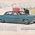1963 Oldsmobile F-85 Cutlass Ad POSTER 24 X 36 INCH Sweet!