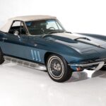 1966 Chevrolet Corvette Corvette Convertible 327 (Top On) POSTER 24 X 36 INCH