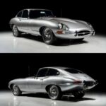 1966 Jaguar XKE Front & Back POSTER 24 X 36 Inches SWEET!