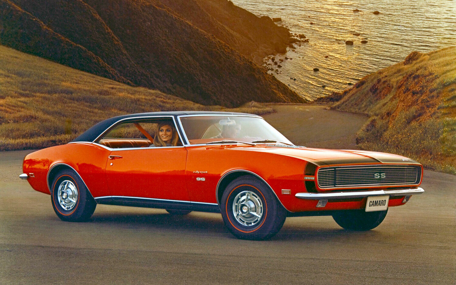1968-Chevrolet-Camaro-SS-RS-front-three-quart-POSTER-24-X-36-INCH-SWEET-LOOKING-114301426933 1968-Chevrolet-Camaro-SS-RS-front-three-quart POSTER 24 X 36 INCH SWEET LOOKING! - Image 1