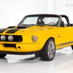 1968 Ford Mustang Shelby (Yellow Front Angle) POSTER 24 X 36 INCH SWEET!