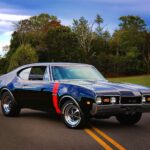 1968 Oldsmobile Cutlass 442 Holiday Sport Coupe POSTER 24 X 36 INCH Sweet!