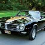 1968 PONTIAC FIREBIRD (BLACK AND GOLD) POSTER 24 X 36 INCH