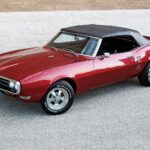 1968 PONTIAC FIREBIRD TRANS AM (RED CONVERTIBLE) POSTER 24 X 36 INCH Looks GREAT