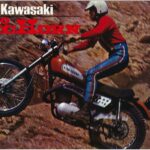1970 Kawasaki 350 Big Horn MX Motocross POSTER 24 X 36 INCH Sweet!