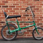 1970 Raleigh Chopper W Gear Stick (Green) Bicycle POSTER 24 X 36 INCH WALL ART!