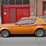 1972 AMC Gremlin X 3.8 Litre (Orange-Side) POSTER 24 X 36 INCH Sweet!