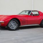 1972 Chevrolet Corvette (Red) POSTER 24 X 36 INCH Looks Sweet!