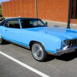 1972 Chevrolet Monte Carlo (Blue) POSTER 24 X 36 INCH Beautiful Machine!