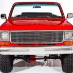 1974 GMC Jimmy Blazer 4X4 RED (Font) 24 X 36 INCH Nice!