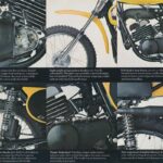 1974 Yamaha MX 100 Details Motocross Motorcycle POSTER 24 X 36 INCH Sweet!