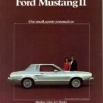 1975 Ford Mustang II Ad POSTER 24 X 36 Inches SWEET!