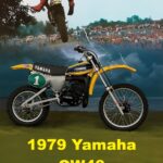 1979 Yamaha 0W40 MX Motocross POSTER 24 X 36 INCH Sweet!