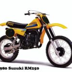 1980 Suzuki RM250 MX Motocross Motorcycle POSTER 24 X 36 INCH SWEET!