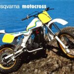 1983 Husqvarna 500CR Motocross Motorcycle POSTER 24 X 36 INCH Sweet!