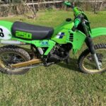 1983 Kawasaki KX250 Motocross Motorcycle POSTER 24 X 36 INCH Sweet!