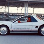 1984 PONTIAC FIERO INDY 500 PACE CAR POSTER 24 X 36 INCH SUPER NICE!
