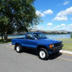 1986 Toyota Base 4x4 Truck (Blue) POSTER 24 X 36 INCH Vintage Wall Art Nice!