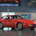 1987 Porsche 944 Turbo (Red) POSTER 24 X 36 INCH Looks Sweet!