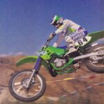 1988 Kawasaki KX250 (Flying) Motorcycle POSTER 24 X 36 INCH Sweet!
