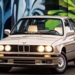 1990 BMW 325i Sedan Tan POSTER 24 X 36 INCH Looks Sweet!