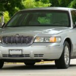 2001 Mercury Grand Marquis (Front) Luxury Black Tie Edition POSTER 24 X 36 INCH